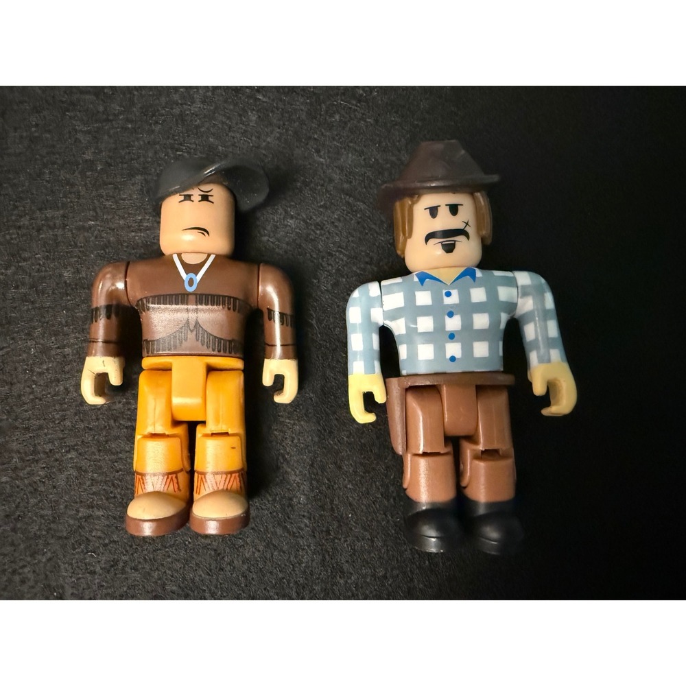 Roblox Jazwares Action Figure Lot 3 In The Wild West Cowboy Dakotah Gamer Toy